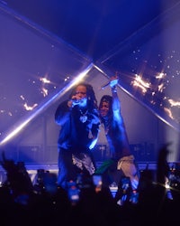 lil wayne and lil wayne perform at a concert